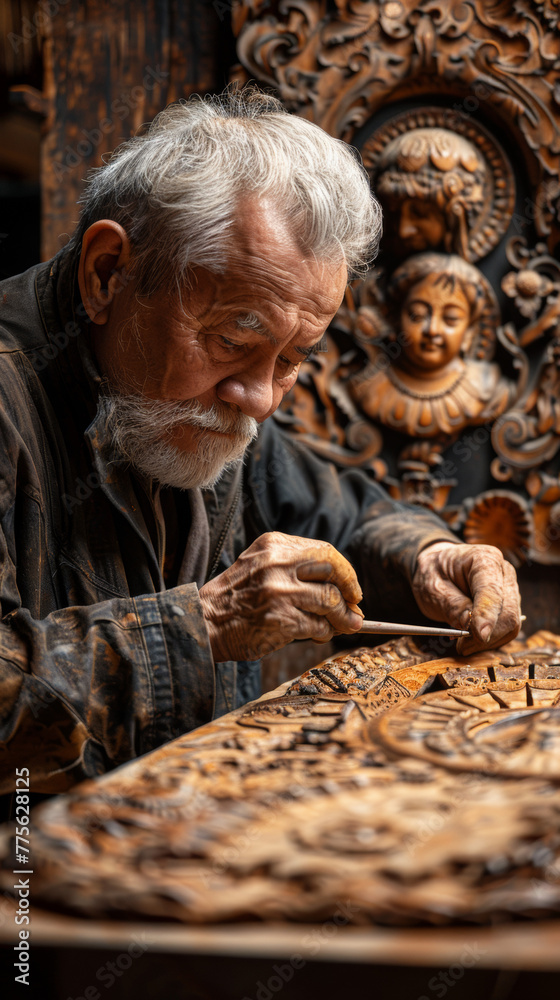 Fototapeta premium The Art of Restoration