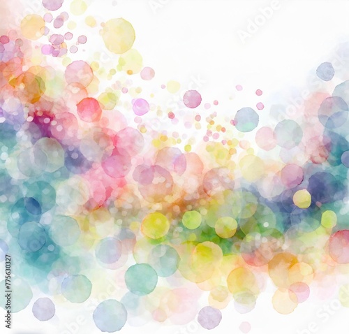 bubble, watercolor, watercolor background, bokeh, watercolor bokeh, light, blur,