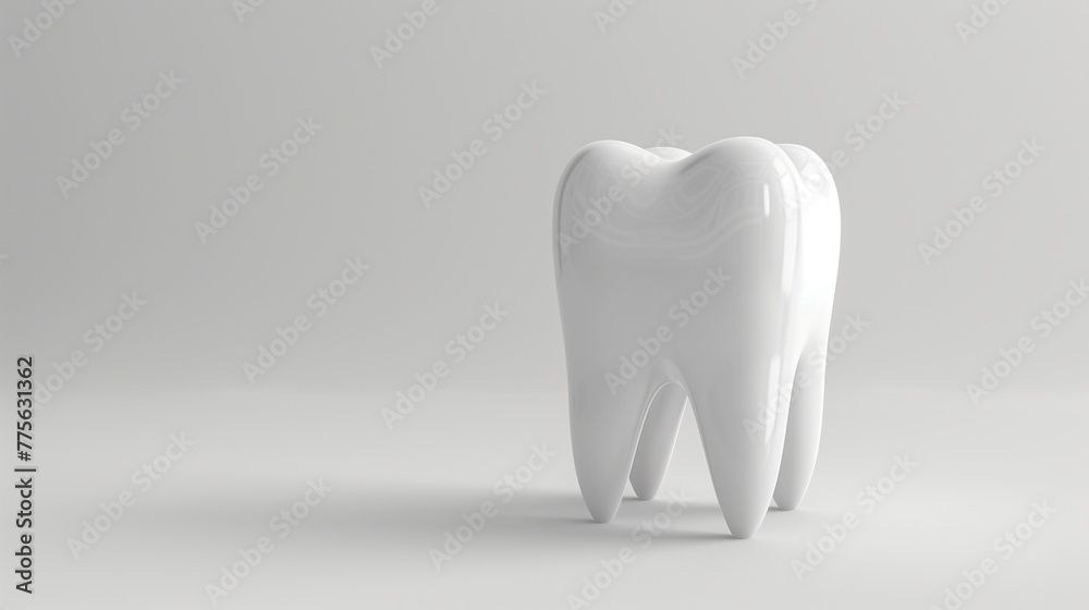Tooth on white background, single object, care, medicine, enamel Tooth on white background, single object, care, medicine, enamel