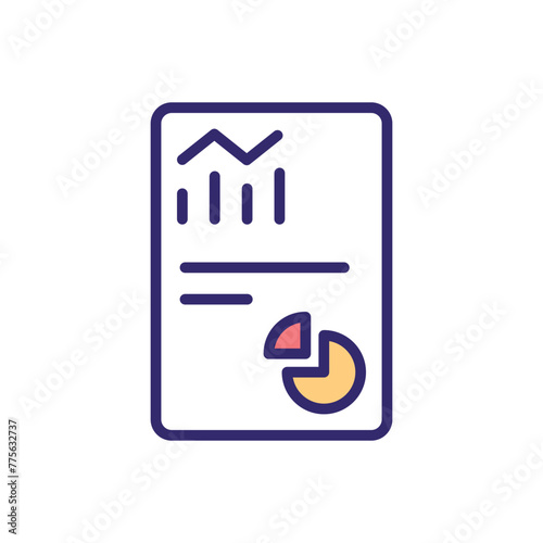 Reporting vector icon