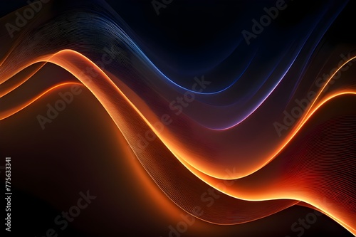 abstract light glowing wave background, backgrounds 
