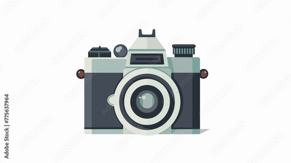 Camera Icon in trendy flat style Flat vector isolated