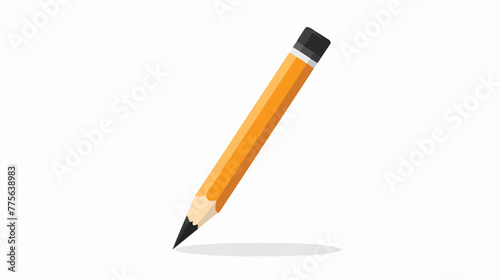 Pencil icon vector in trendy style flat vector isolated