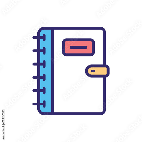 Address Book vector icon