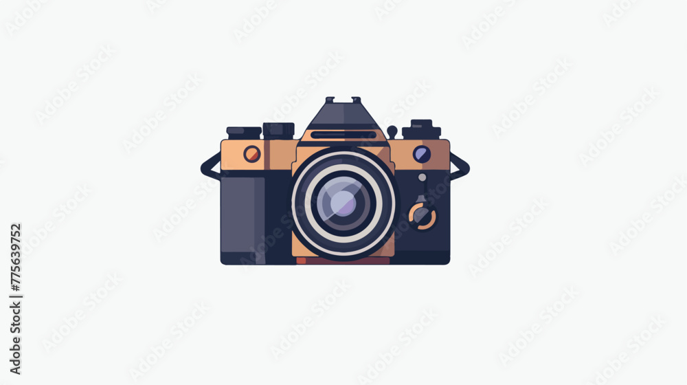 Photography Icon Vector Logo Template flat vector 