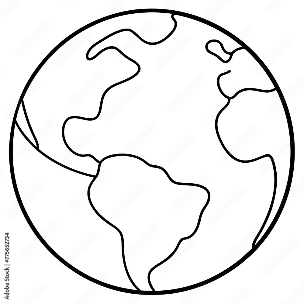 earth line art one single continuous one line out line vector art drawing and tattoo design,vector silhouette illustration earth line art one single continuous one line out line vector art drawing and tattoo design,vector silhouette illustration