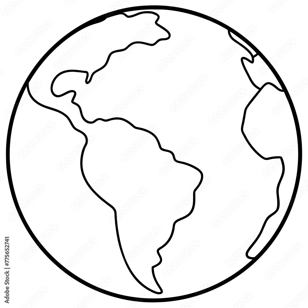 earth line art one single continuous one line out line vector art drawing and tattoo design,vector silhouette illustration earth line art one single continuous one line out line vector art drawing and tattoo design,vector silhouette illustration
