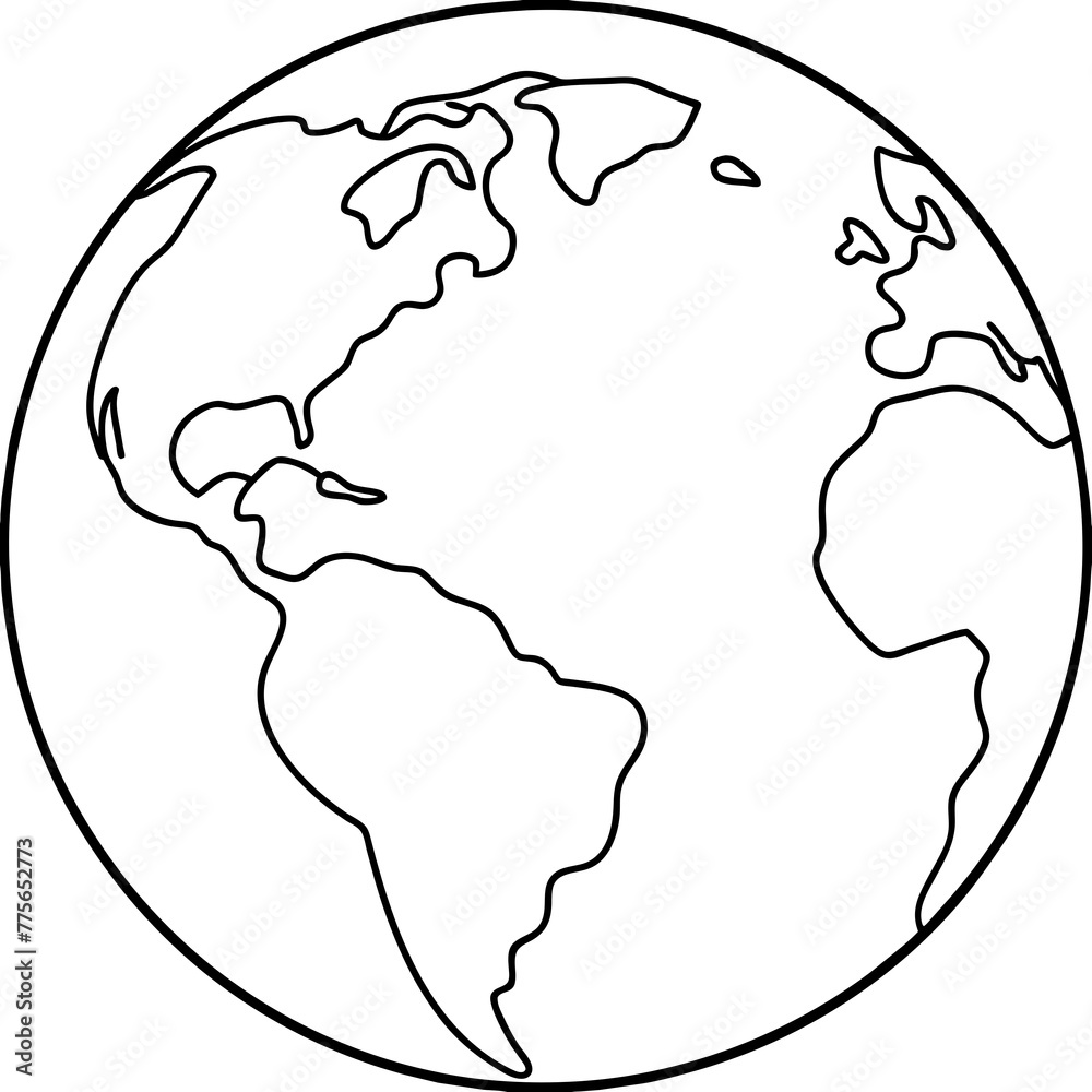earth line art one single continuous one line out line vector art drawing and tattoo design,vector silhouette illustration earth line art one single continuous one line out line vector art drawing and tattoo design,vector silhouette illustration