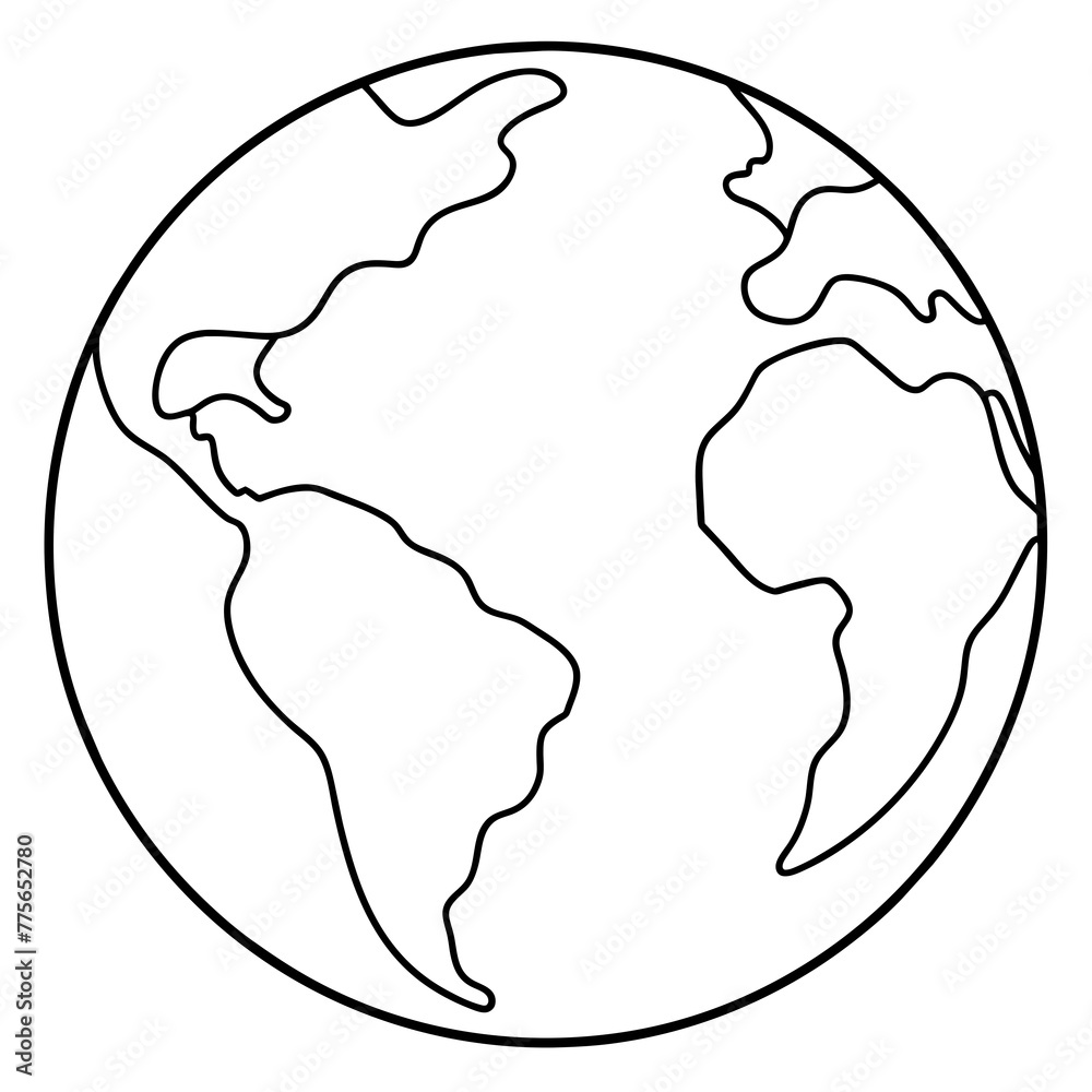 earth line art one single continuous one line out line vector art drawing and tattoo design,vector silhouette illustration earth line art one single continuous one line out line vector art drawing and tattoo design,vector silhouette illustration