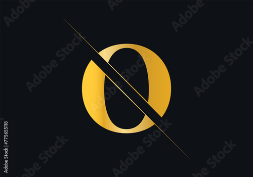 O Letter Initial Logo Design And Vector Template