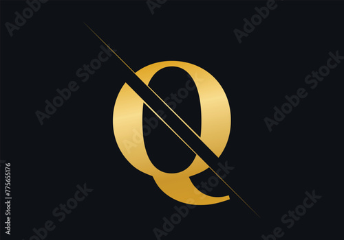 Q Letter Initial Logo Design And Vector Template