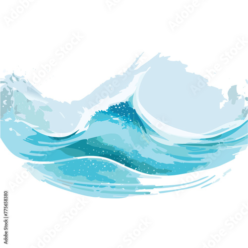 abstract water wave background