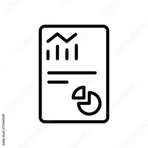 Reporting vector icon