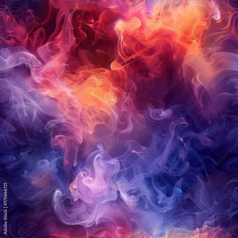 Obraz premium Seamless Smoke Backgrounds Revealed