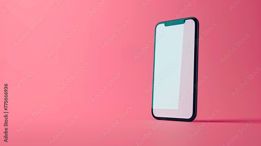 blank smartphone screen for advertising blank smartphone screen for advertising