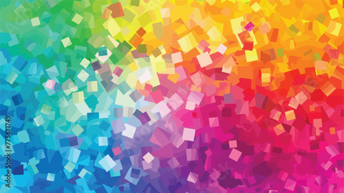 Light Multicolor vector background in polygonal style