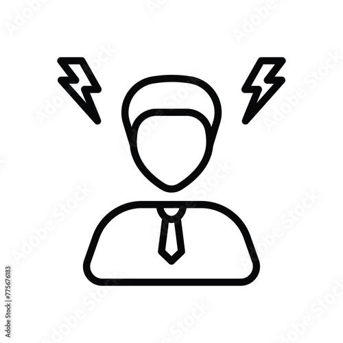 Job Tension vector icon