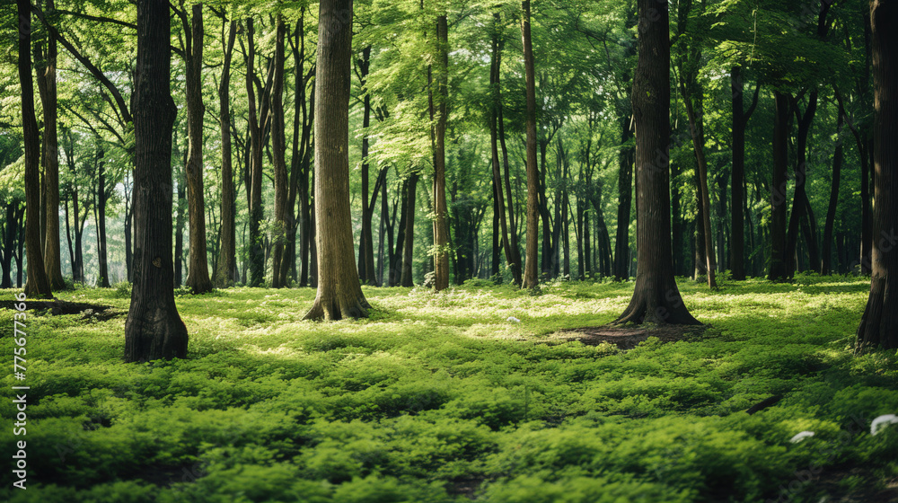 path in the forest.