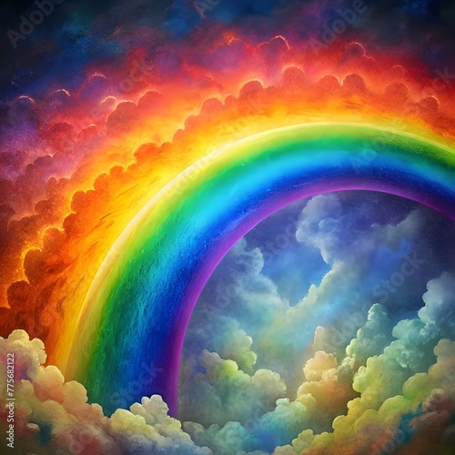 Rainbow attractive colors