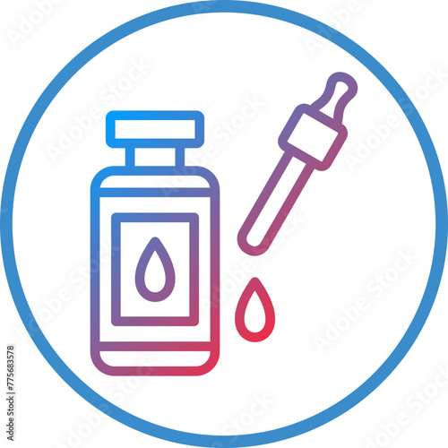 Vector Design Serum Icon Style