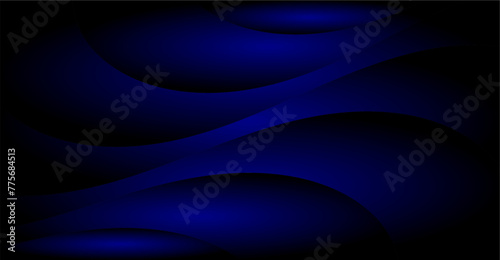 abstract dark background with gradient wave