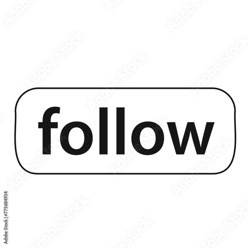 follow button