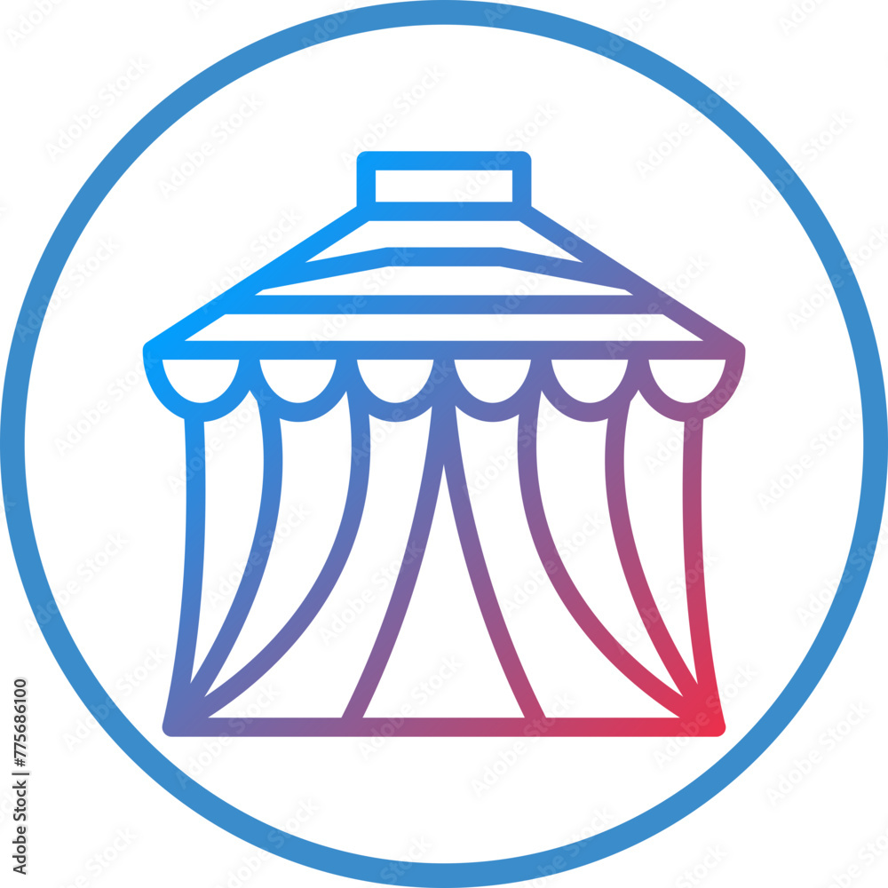 Vector Design Circus Icon Style