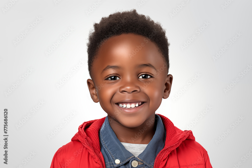 Topic Boy Child boy with white background. Nursery school. Childhood professions ...