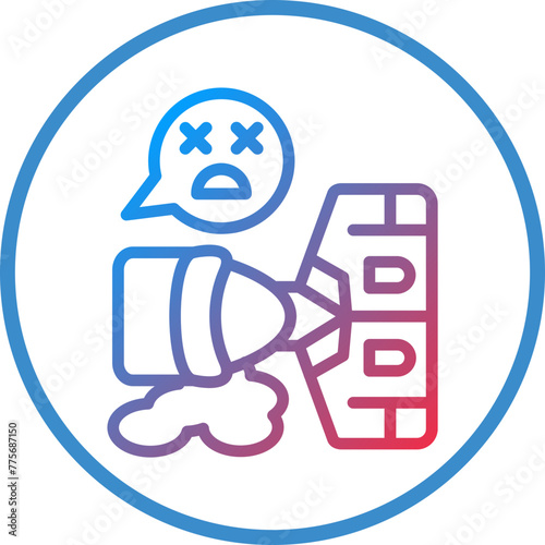 Vector Design Killed Icon Style