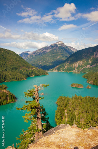 Diablo Lake at North Cascades National Park in Washington State