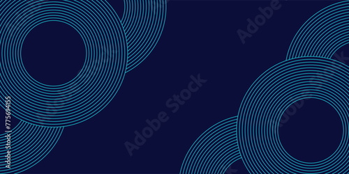 Abstract blue background with glowing curved lines. Shiny blue swirl curve lines design. eps 10