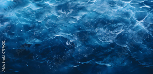 Abstract blue water texture background