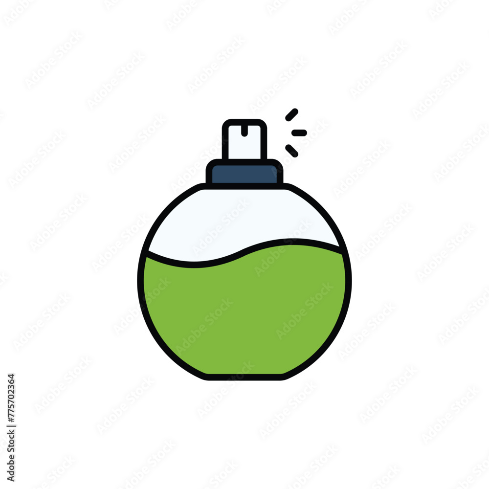 Perfume icon design with white background stock illustration Perfume icon design with white background stock illustration
