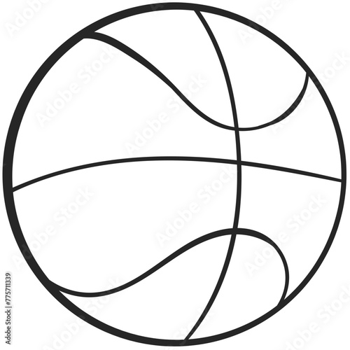 Basketball ball icon