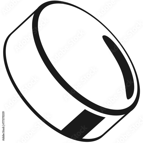 Hokey puck icon