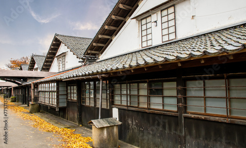 Sakata, Sankyo Rice Storehouses, Japan photo