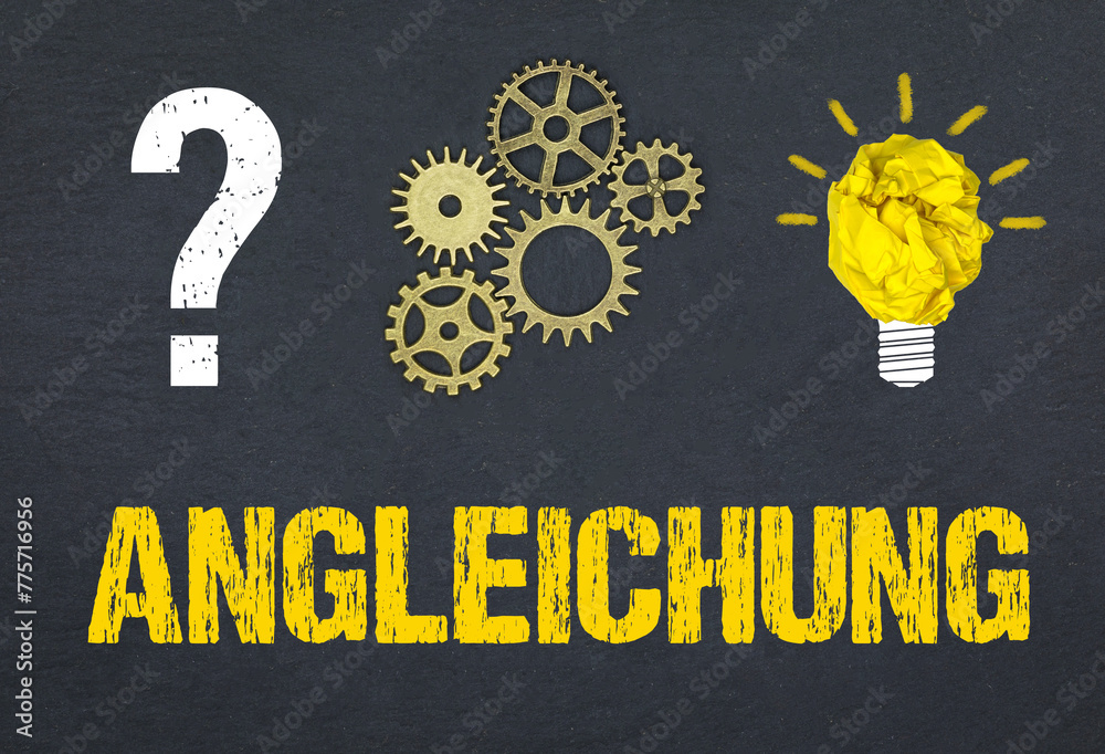 Obraz premium Angleichung