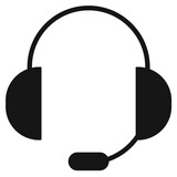 Headset support icon
