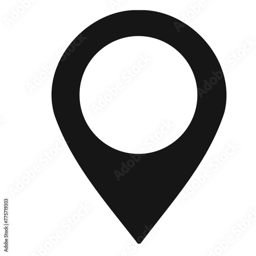 simple icon of point or location