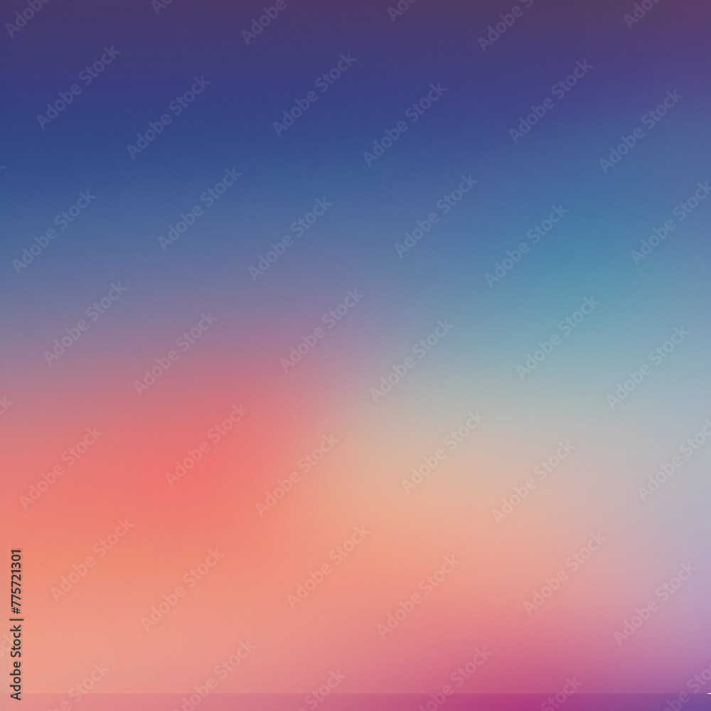 Abstract gradient background with shades of blue, purple, and red.