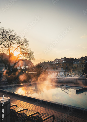 Photography Gellert thermal baths in Budapest