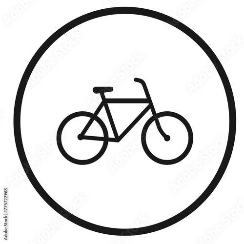 Bike icon bicycle