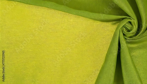 Beautiful elegant green cloth background. photo