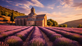 Provence Perfection: Luberon's Sénanque Abbey Bathed in Lavender & Sunlight