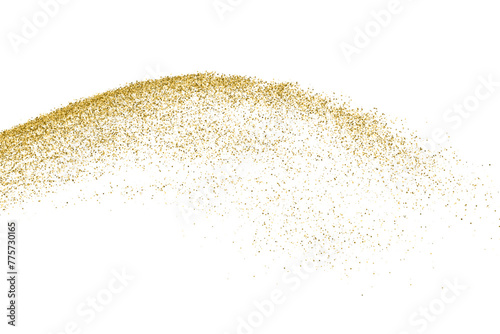 Gold Vector Texture Pattern on White Background. Light Golden Confetti. Yellow Illustration Backdrop. Design Element. eps 10.	
