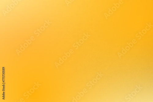 Bright sunny yellow paint on blank environmental friendly cardboard box paper texture background with space minimal style 
