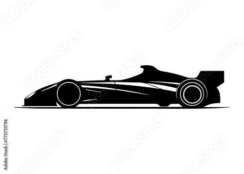 racing car vector illustration