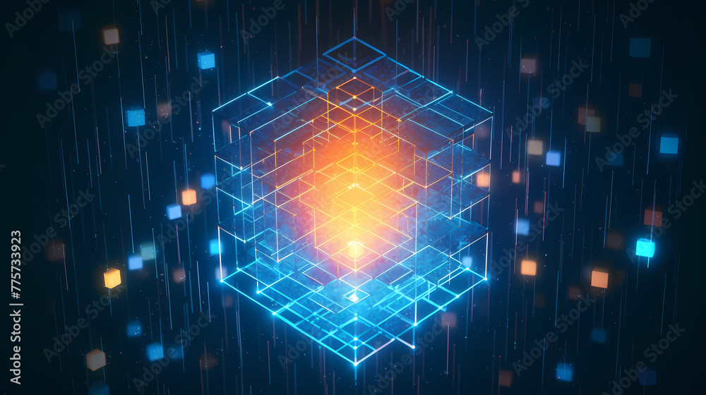 Obraz premium abstract cube