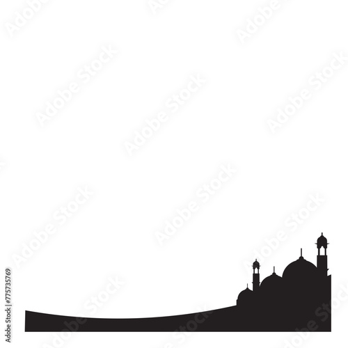 Islamic Mosque Silhouette