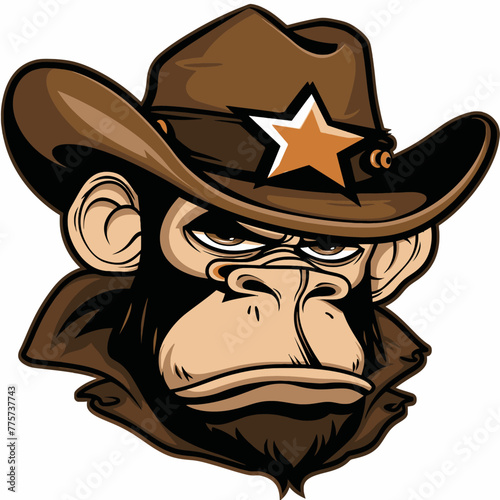 Monkey Sheriff Logo